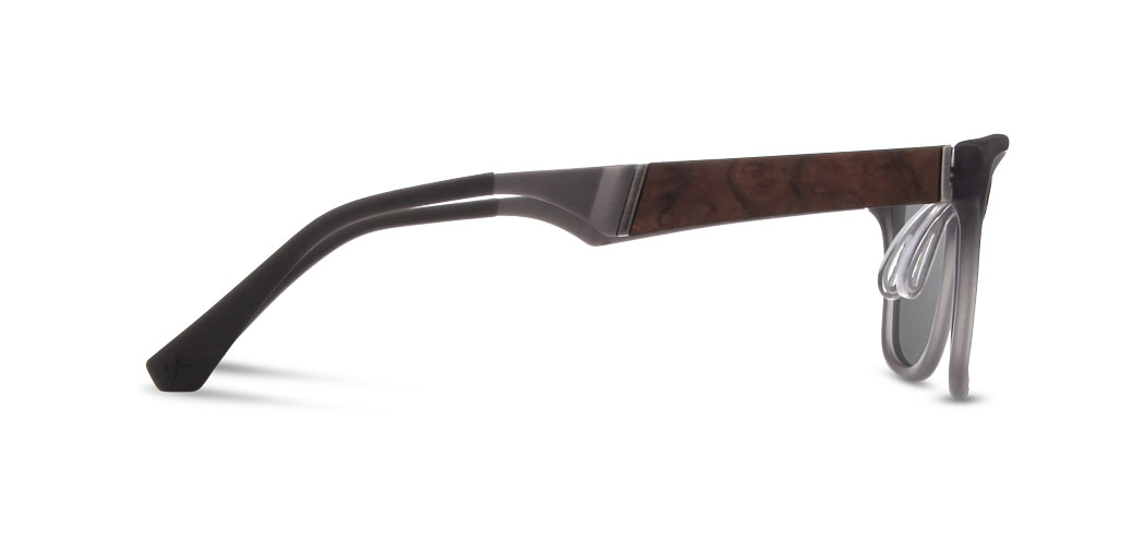 Shwood Canby ACTV Sunglasses - Matte Smoke - Grey Polarized