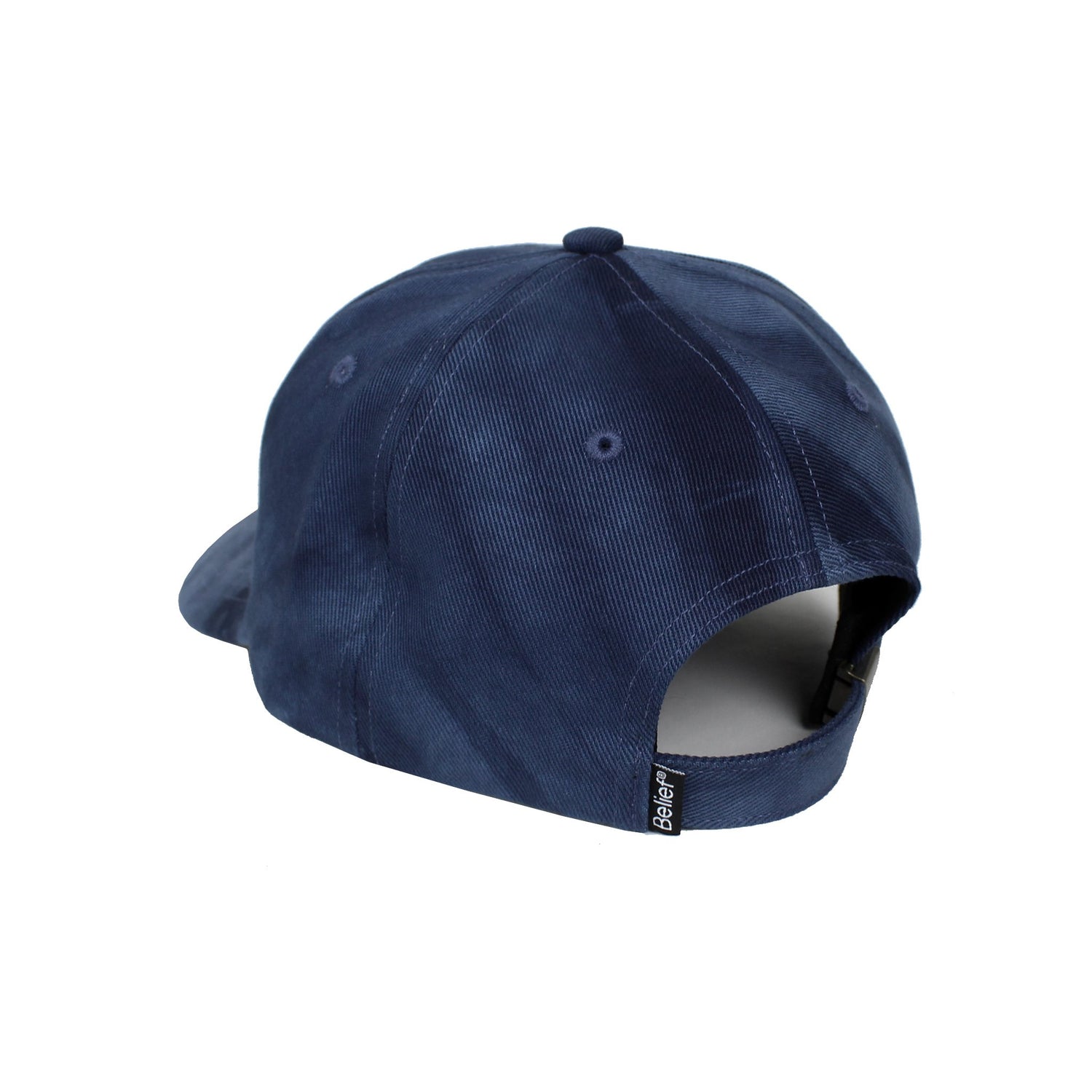 Belief NYC Tie Dye Logo 6 Panel - Navy