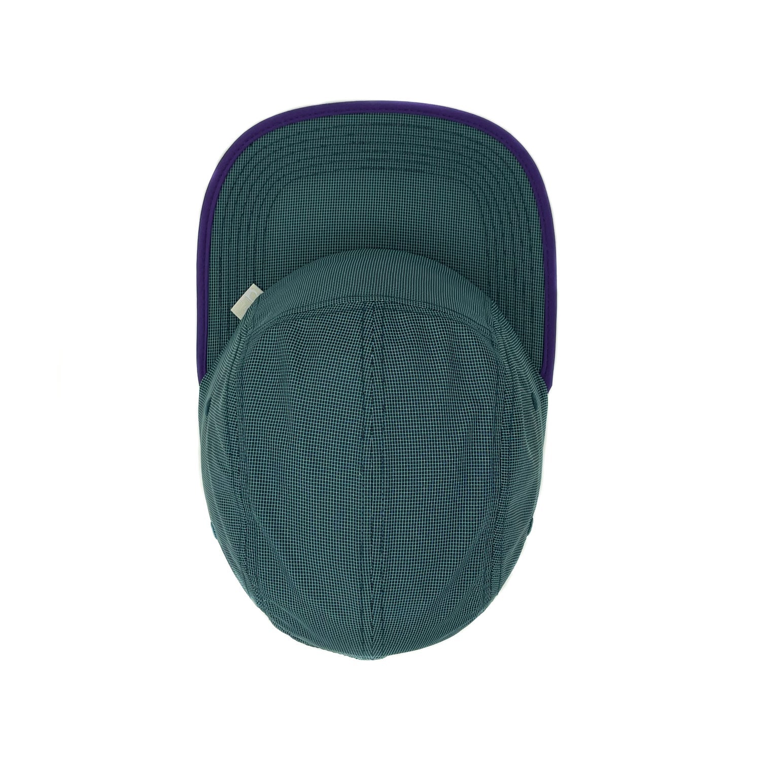 Utopian Projects Patrol Long Bill - UP08 Summit Grid - Pine/Purple