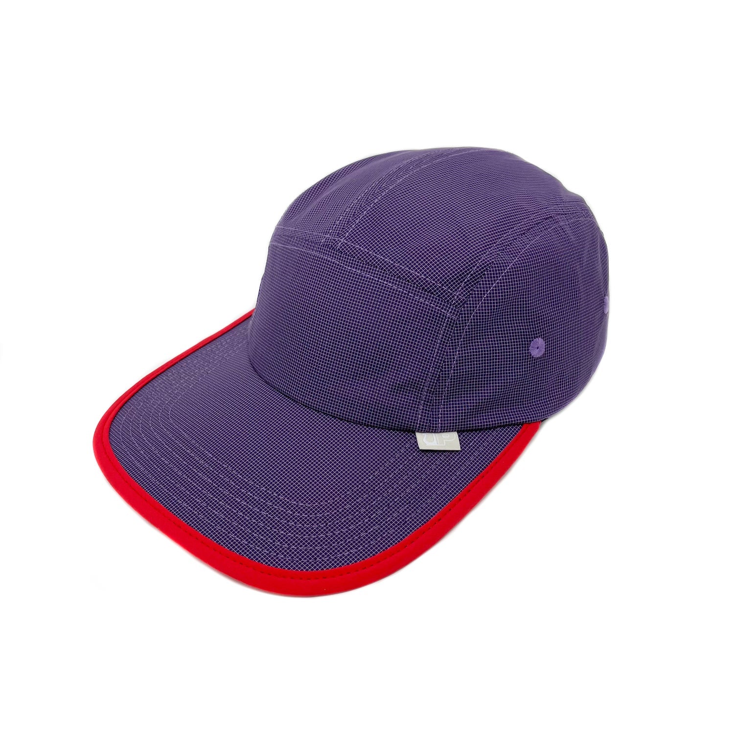 Utopian Projects Patrol Long Bill - UP08 Summit Grid - Purple/Flame