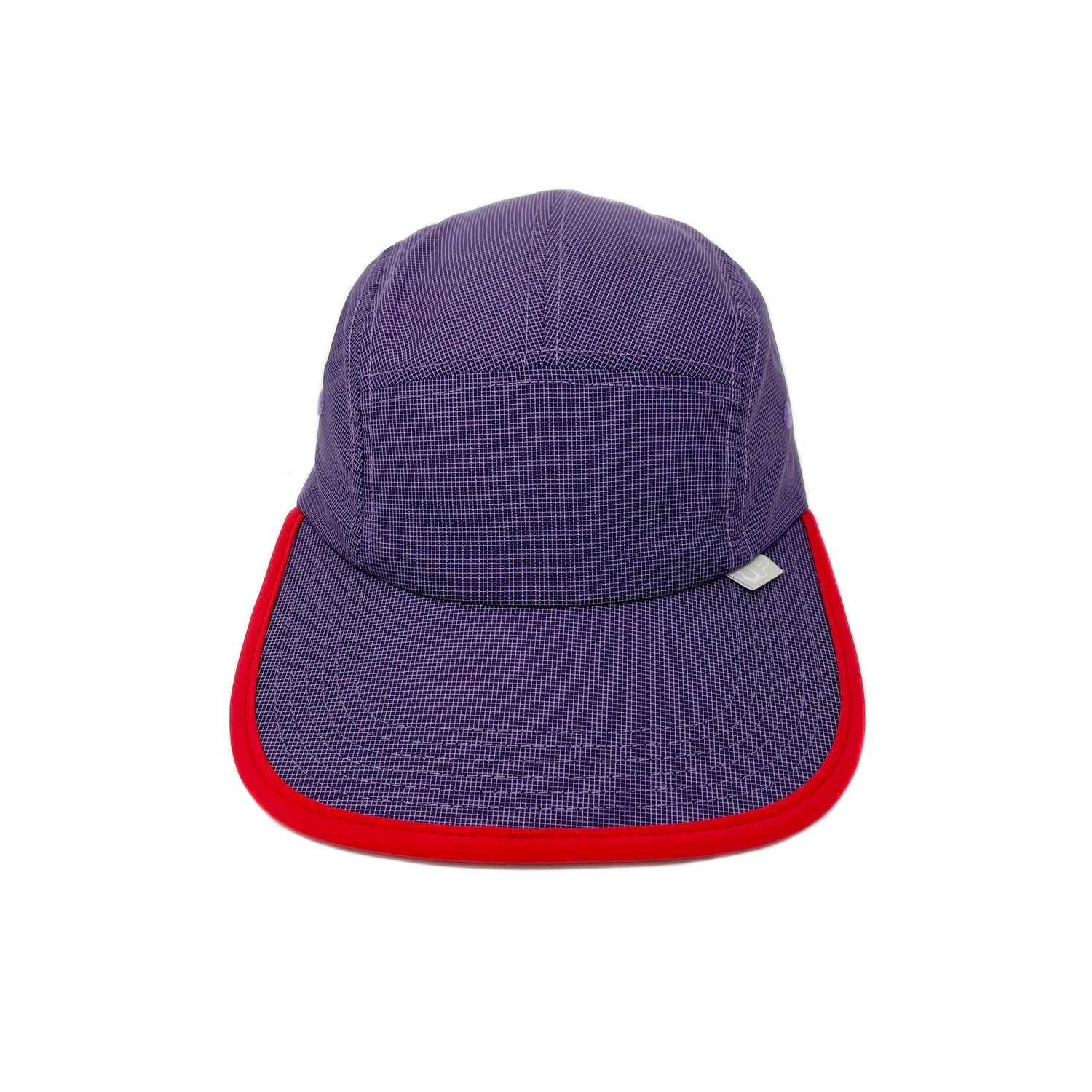 Utopian Projects Patrol Long Bill - UP08 Summit Grid - Purple/Flame