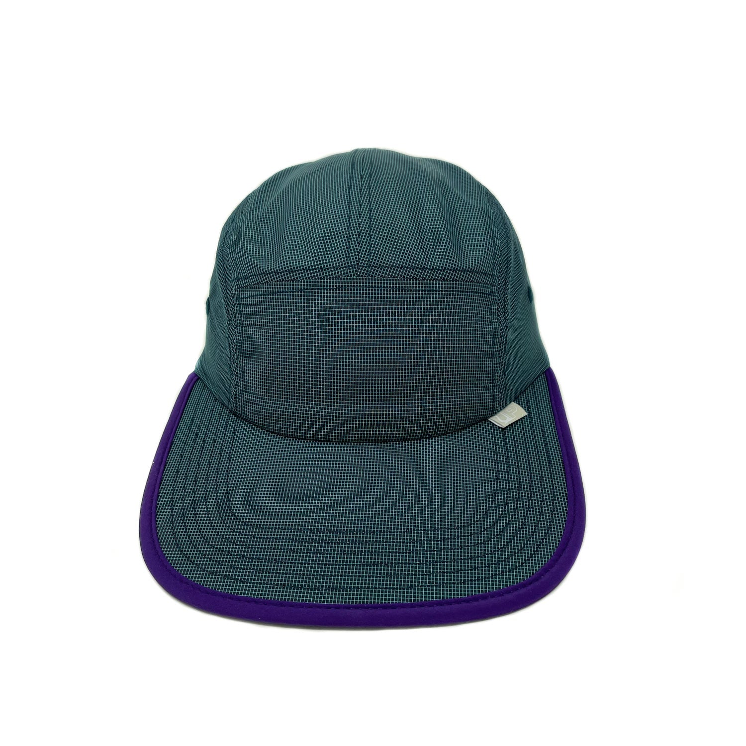 Utopian Projects Patrol Long Bill - UP08 Summit Grid - Pine/Purple