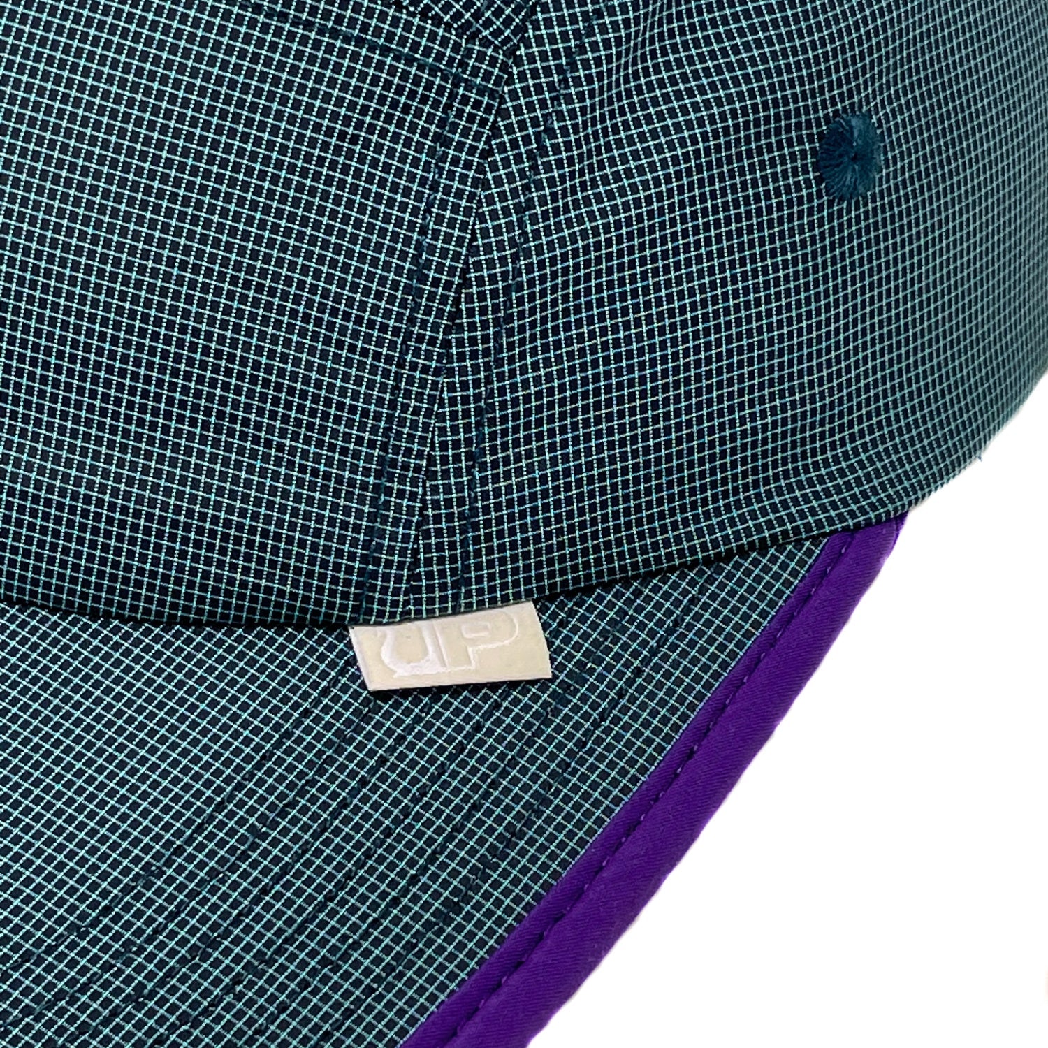 Utopian Projects Patrol Long Bill - UP08 Summit Grid - Pine/Purple