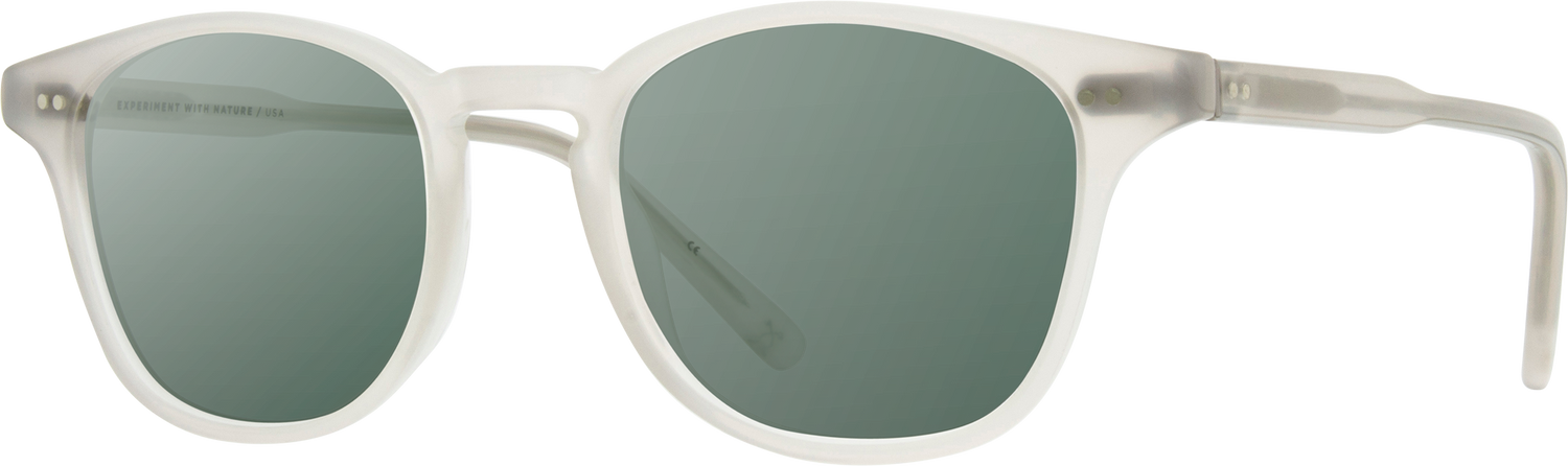 Shwood Kennedy Acetate Sunglasses - Bone - G15 Polarized