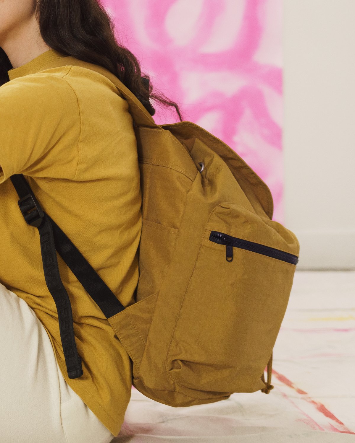 Baggu Large Sport Backpack - Camel