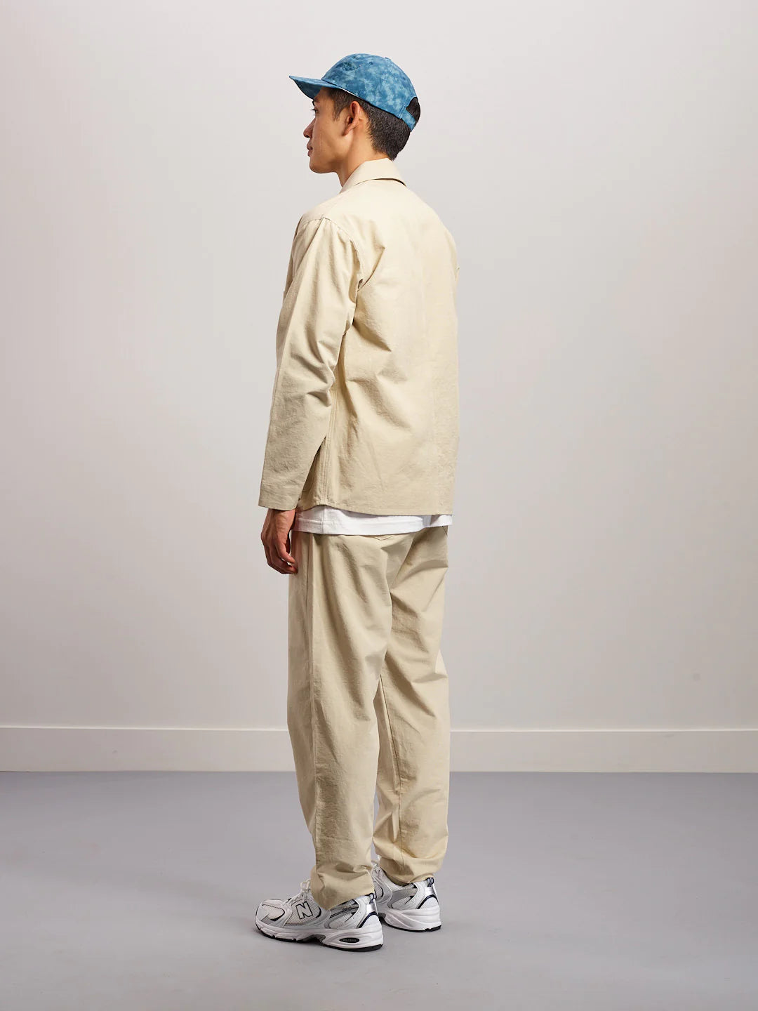 Lite Year Japanese Cotton Twill 6 Panel Cap - Cloud Navy