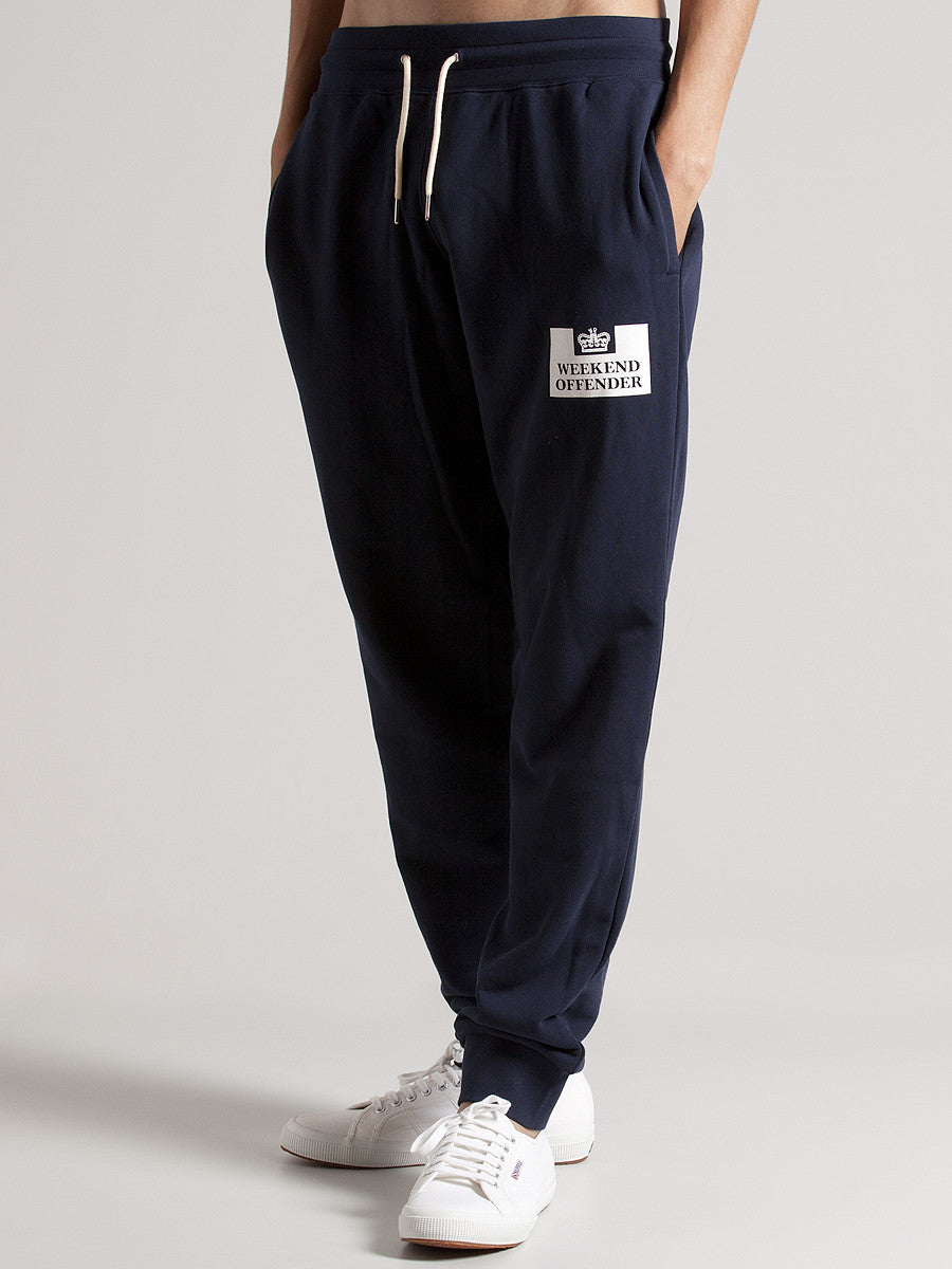 Weekend Offender Jog Pant Classic - Navy - The Village Soccer Shop