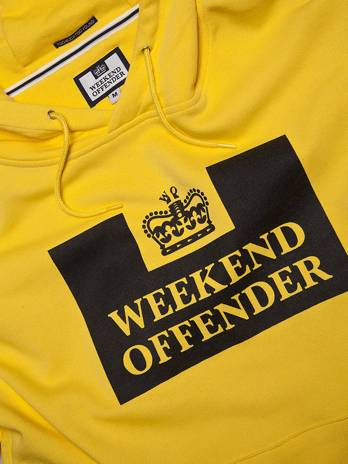 Weekend Offender HM Service Classic Hoodie - Beeswax