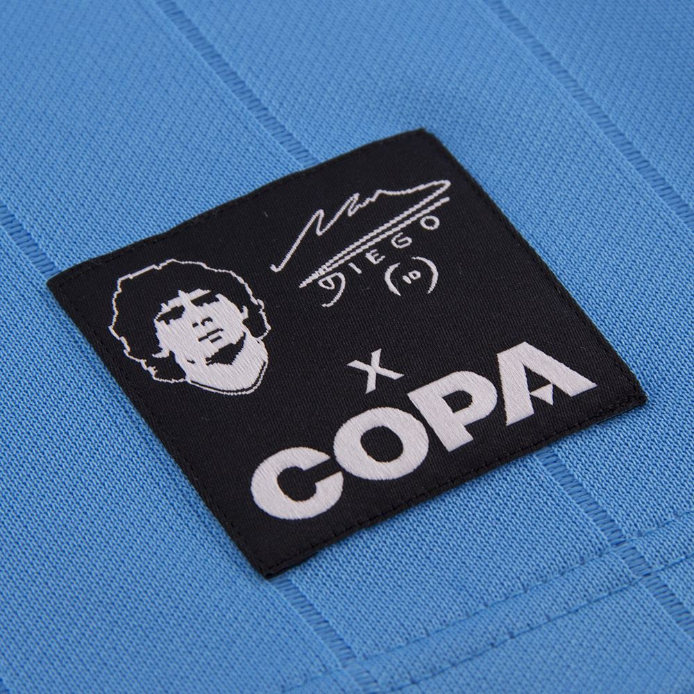 COPA Football Maradona X COPA Napoli 1986-87 Retro Football Shirt