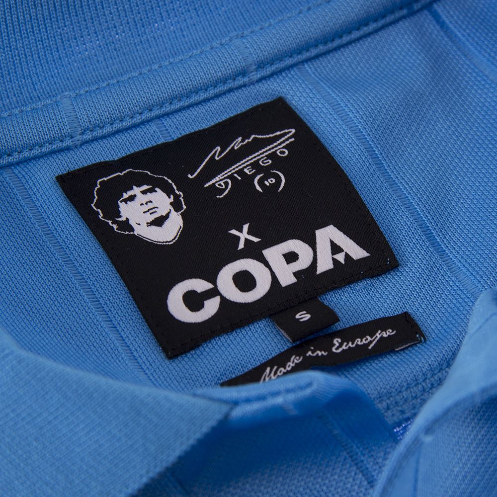 COPA Football Maradona X COPA Napoli 1986-87 Retro Football Shirt