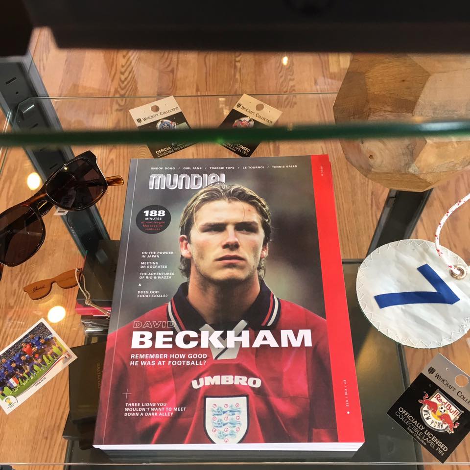 Mundial Magazine David Beckham -VillageSoccerShop
