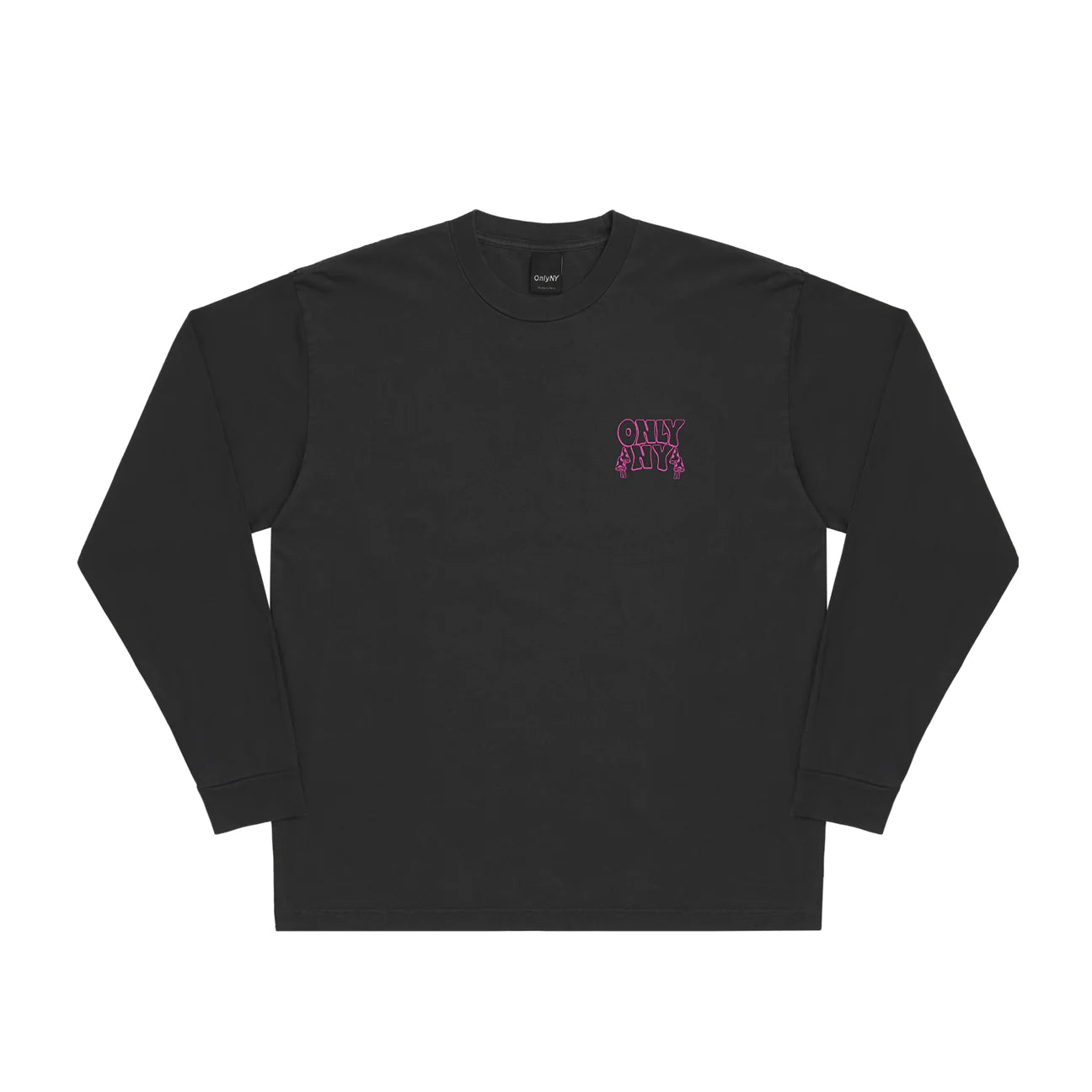 Only NY Time Traveler Long Sleeve T-Shirt - Vintage Black