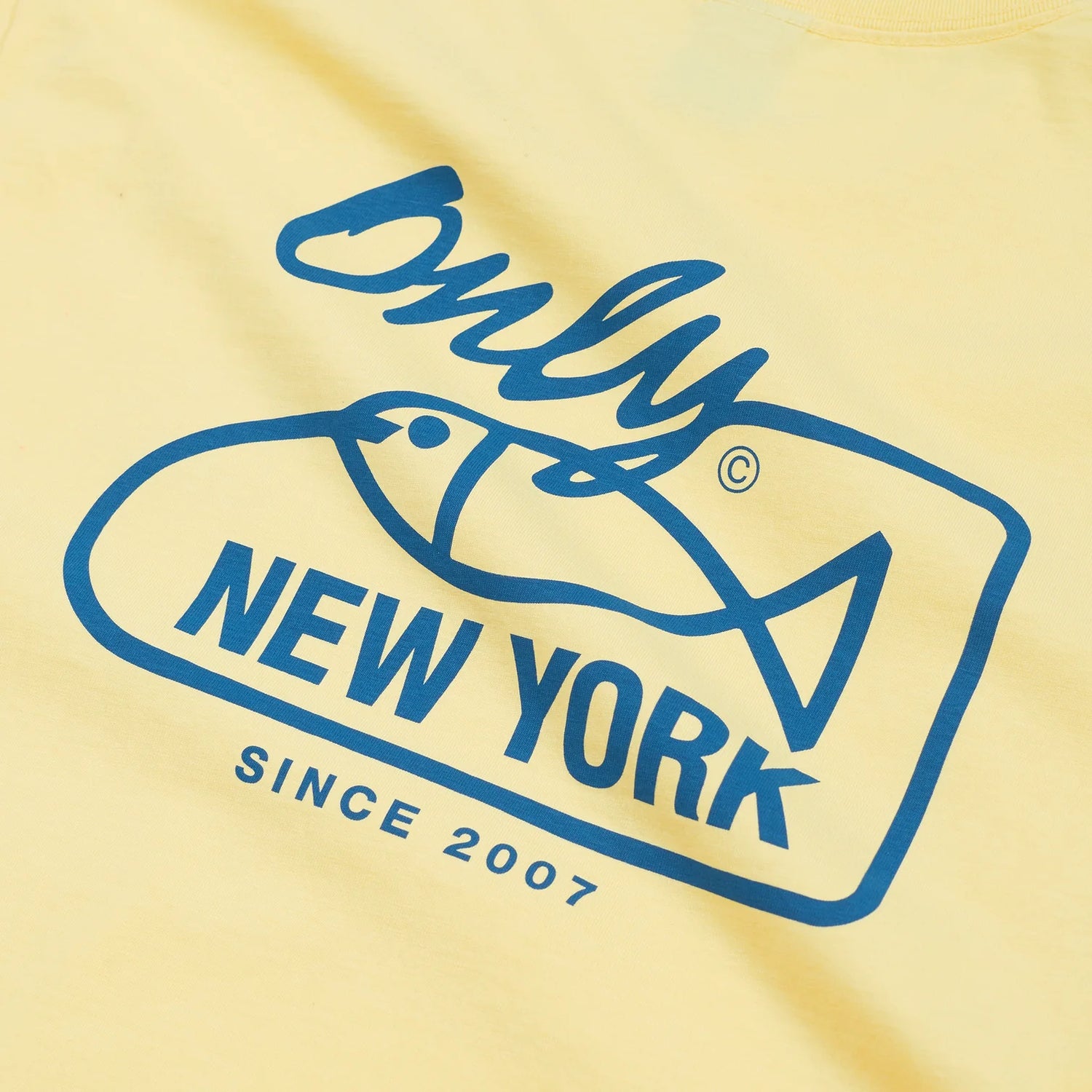 Only NY Bait T-Shirt - Faded Yellow
