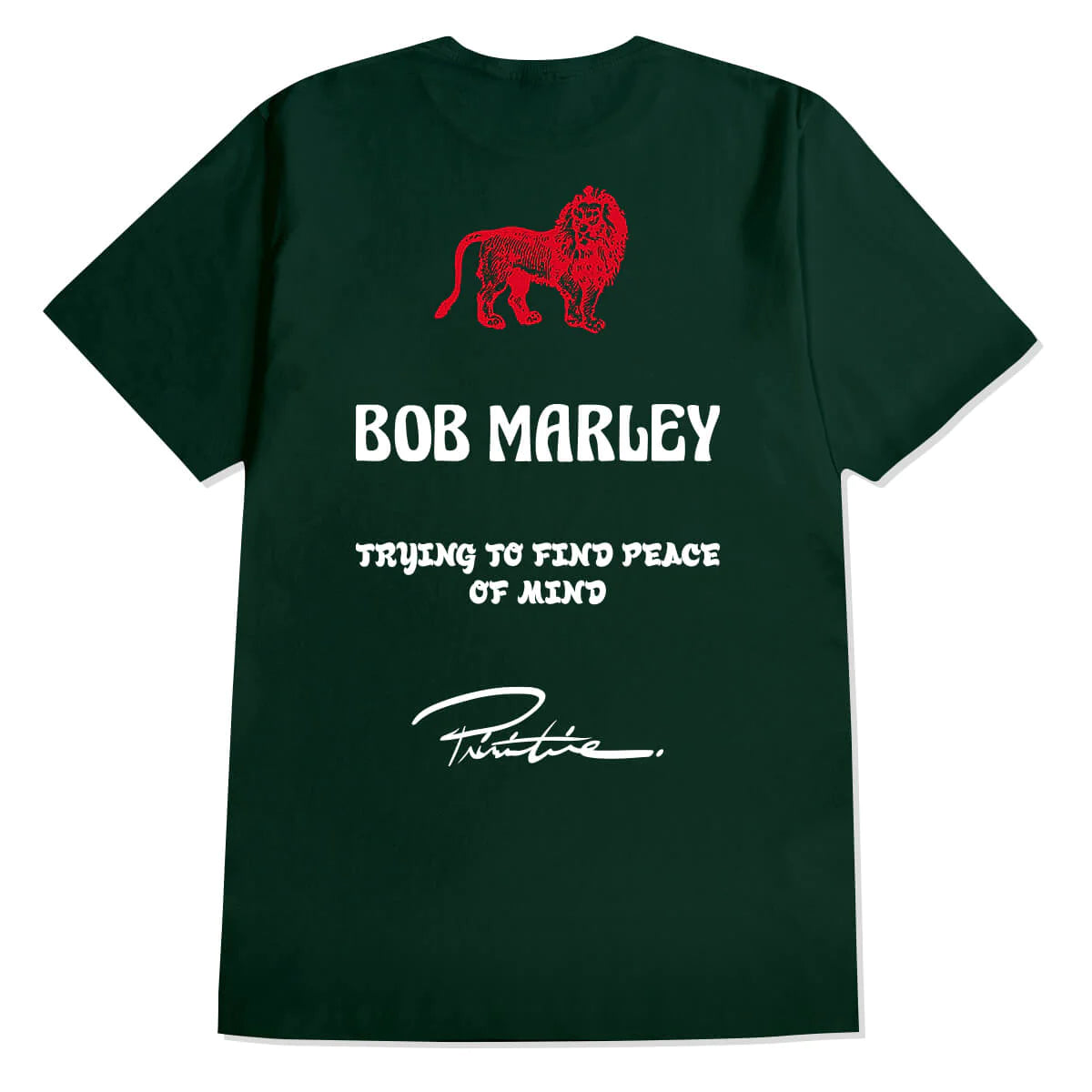Primitive x Bob Marley Heartache Tee - Forest Green