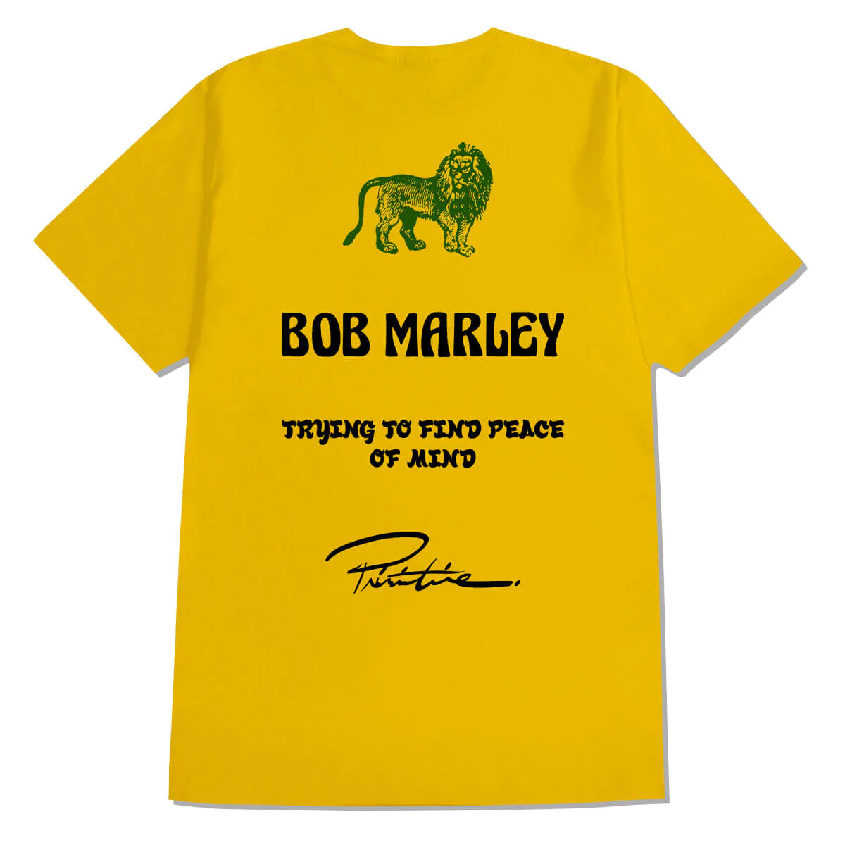 Primitive x Bob Marley Heartache Tee - Gold