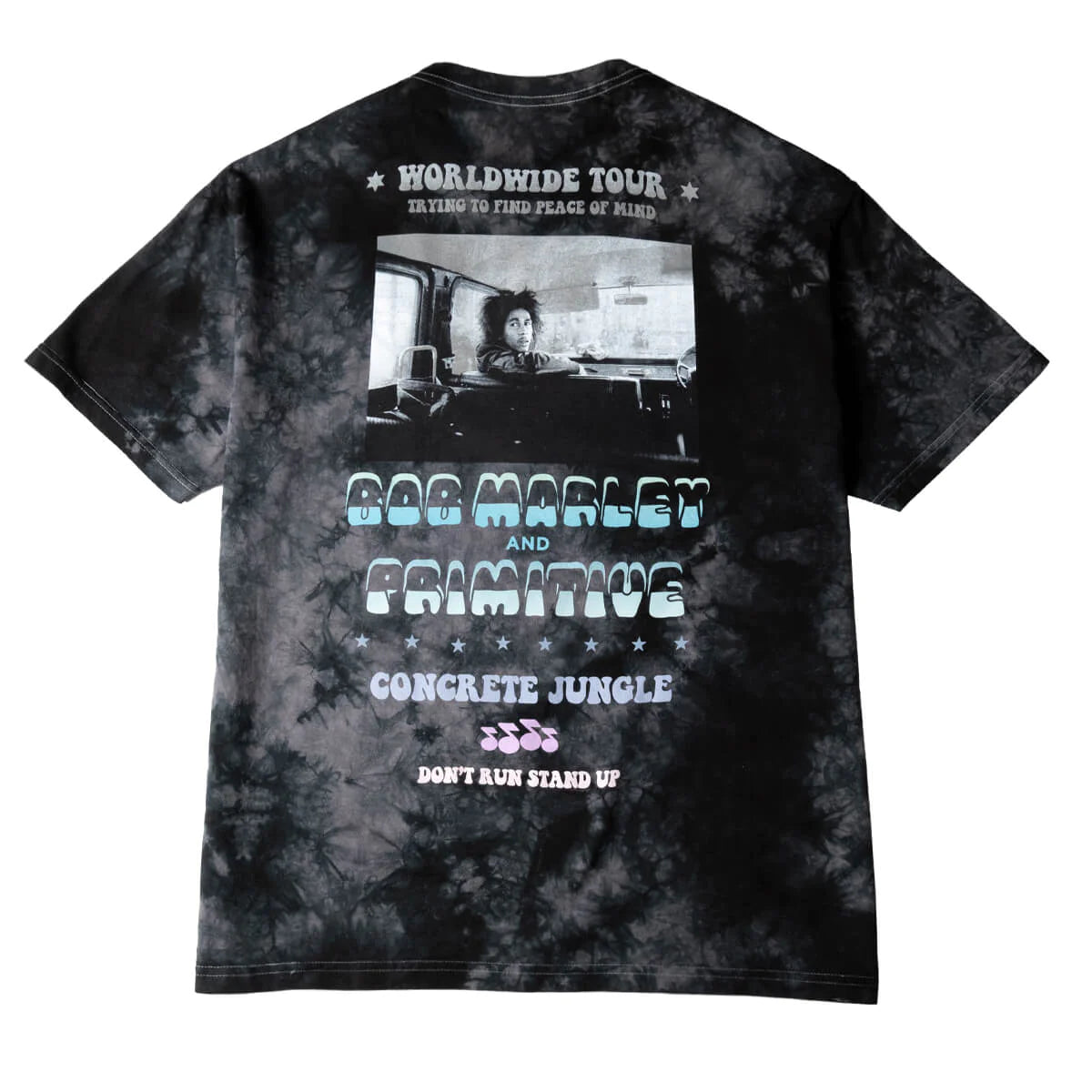 Primitive x Bob Marley Concrete Jungle Washed Tee