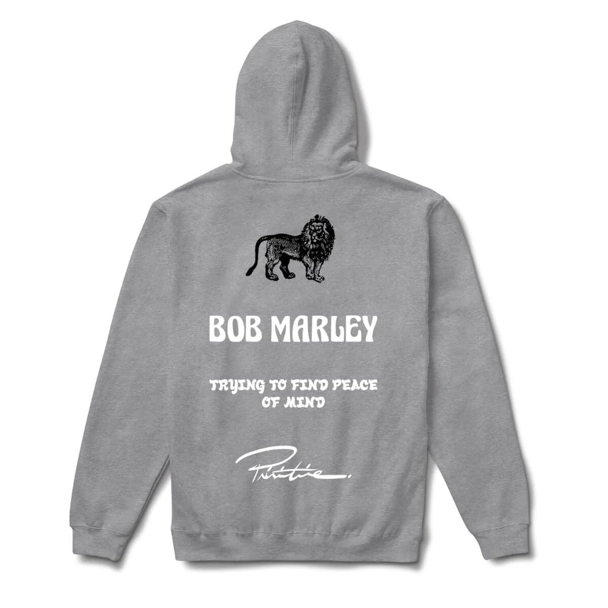 Primitive x Bob Marley Heartache Hoodie - Athletic Grey