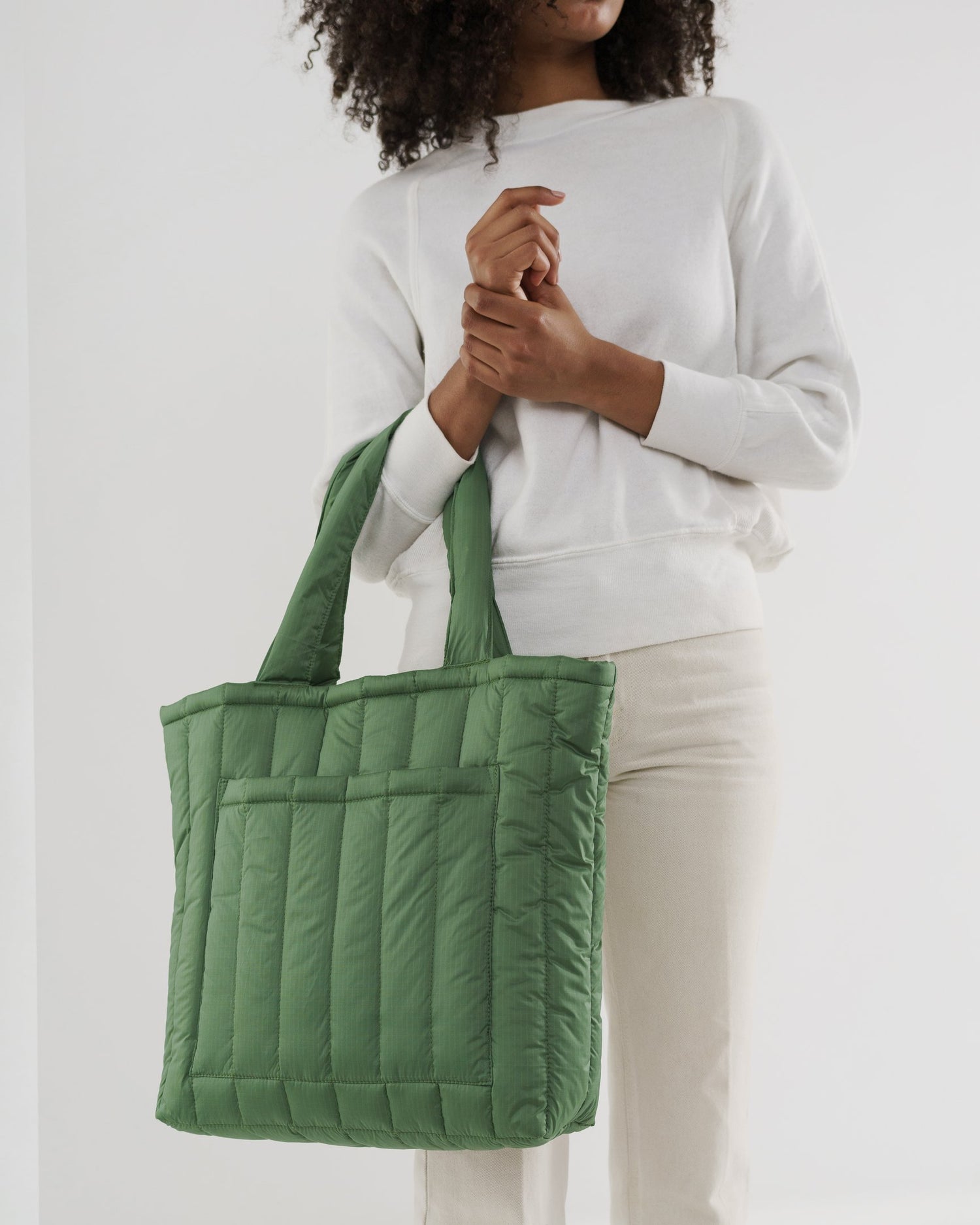 Baggu Puffy Tote - Eucalyptus