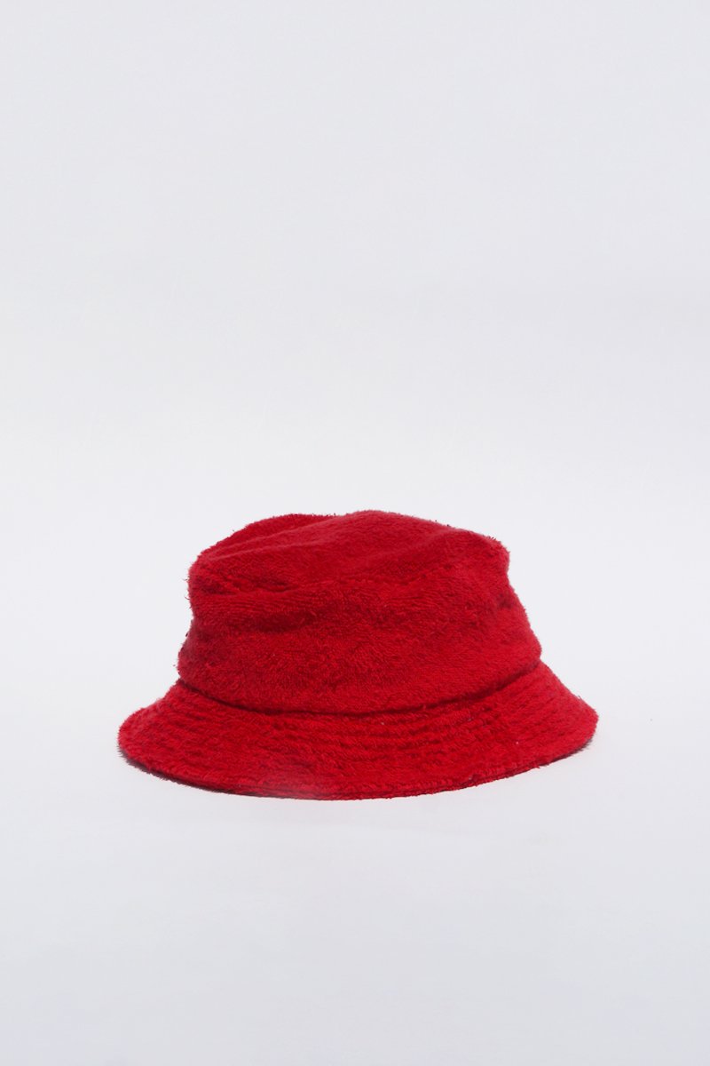 Lite Year Terry Bucket Hat - Red