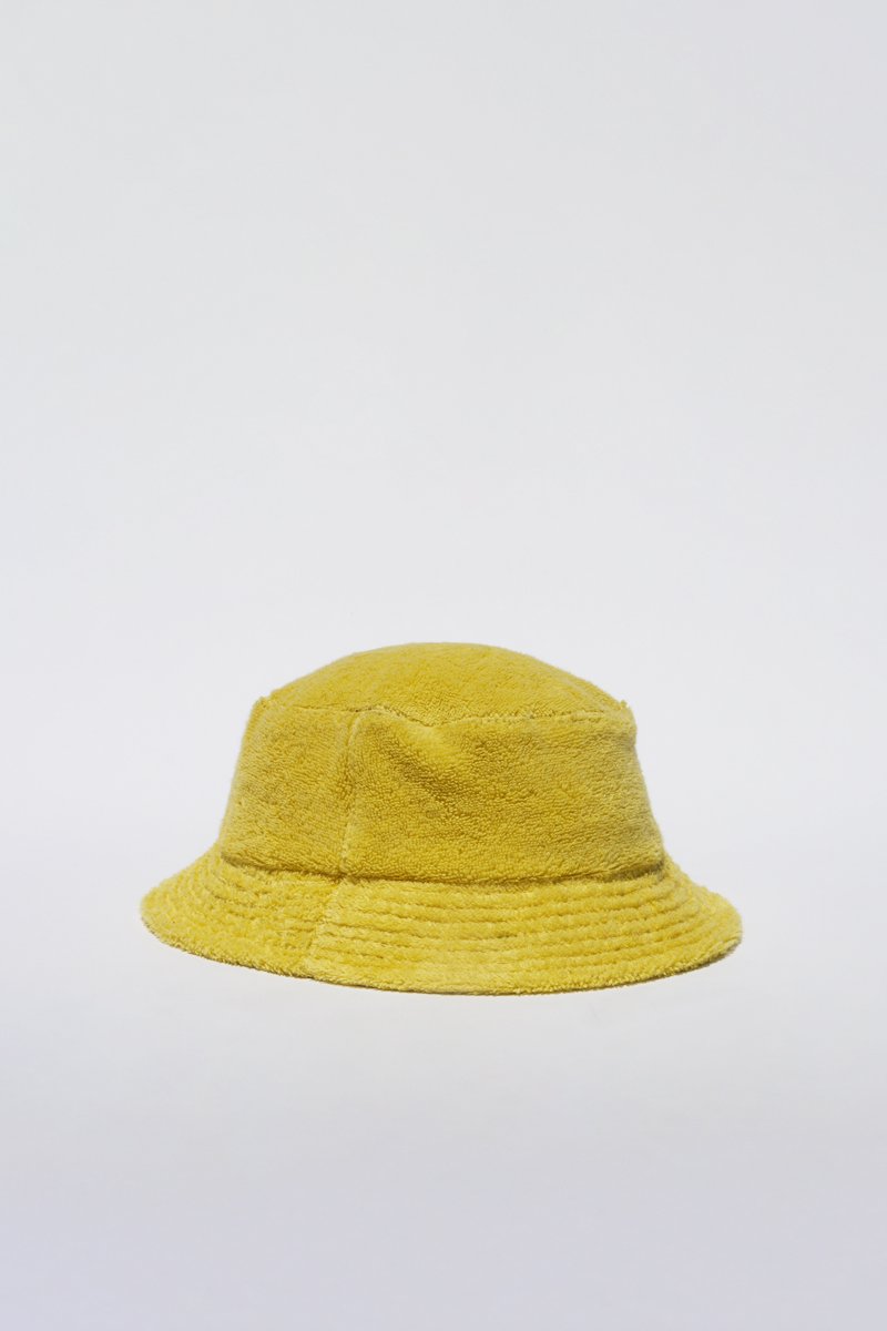 Lite Year Terry Bucket Hat - Yellow