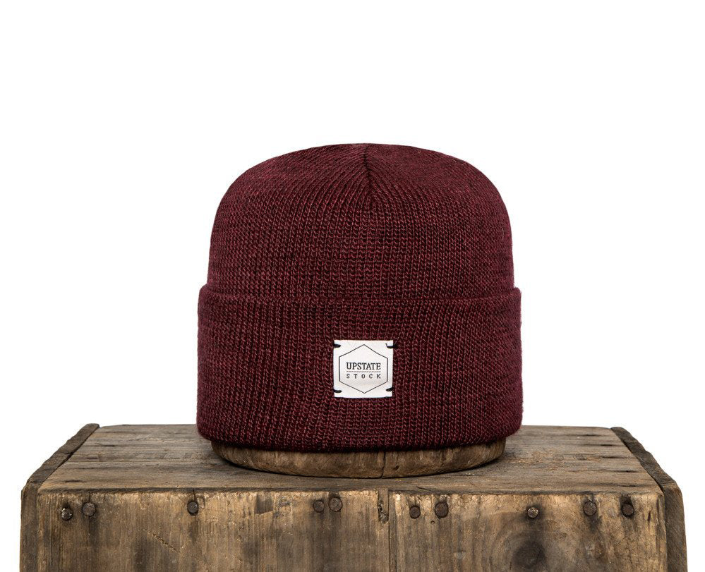 Upstate Stock American Mohair Beanie - Blood