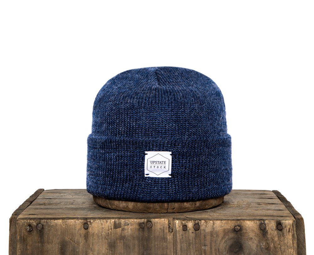 Upstate Stock American Mohair Beanie - Royal