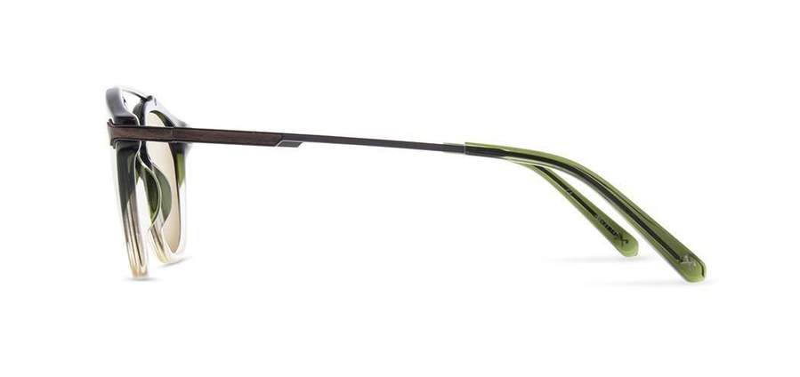 Shwood Kinsrow Acetate Sunglasses - Mojito - Gold Mirror