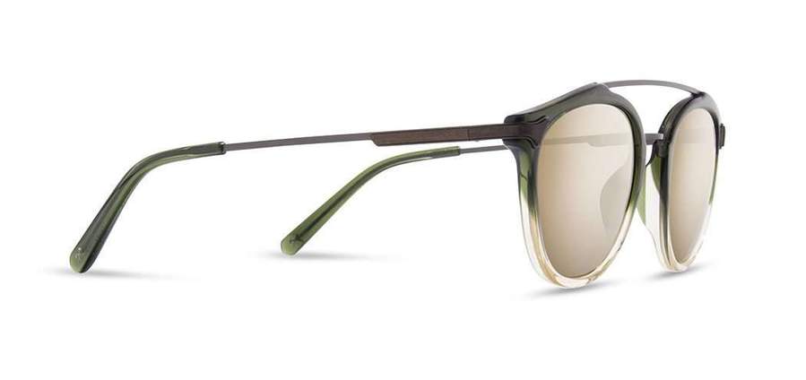 Shwood Kinsrow Acetate Sunglasses - Mojito - Gold Mirror