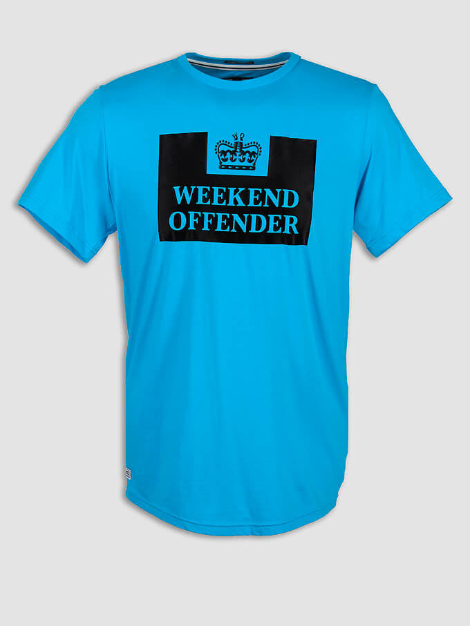 Weekend Offender Prison Tee - Ocean