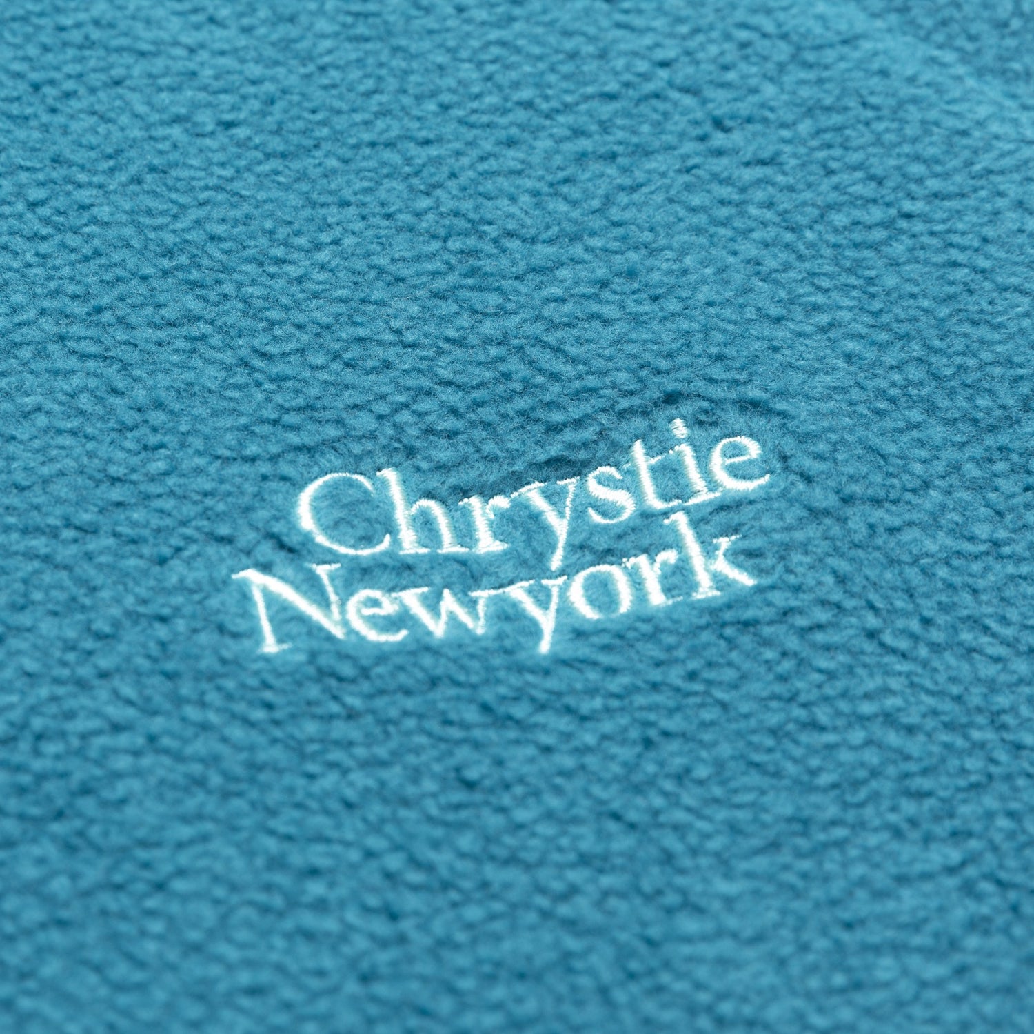 Chrystie NYC - PRM Reversed Fleece Crewneck / Teal Green