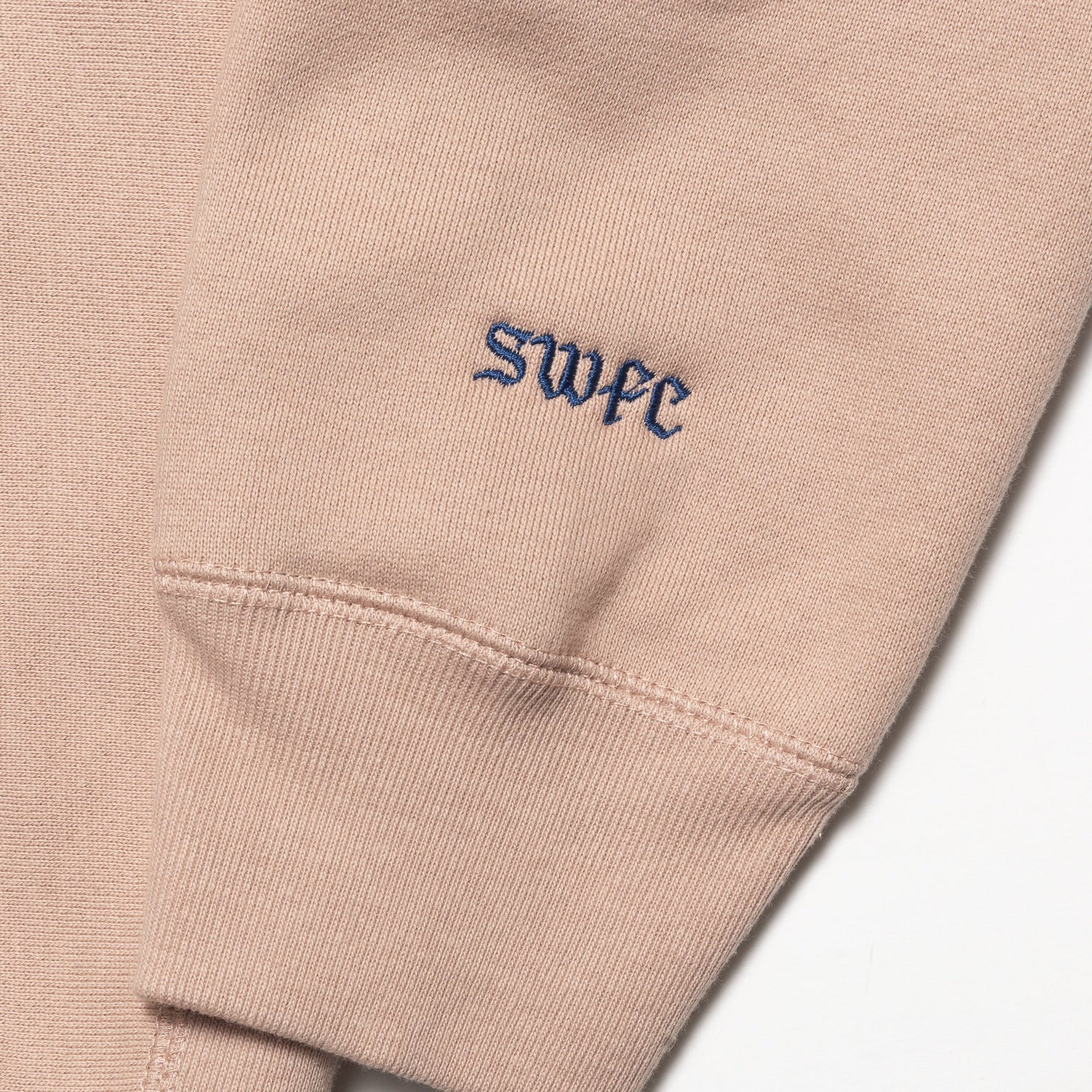 Chrystie NYC x Soho Warriors - SWFC Twisted logo crewneck / Light Pink