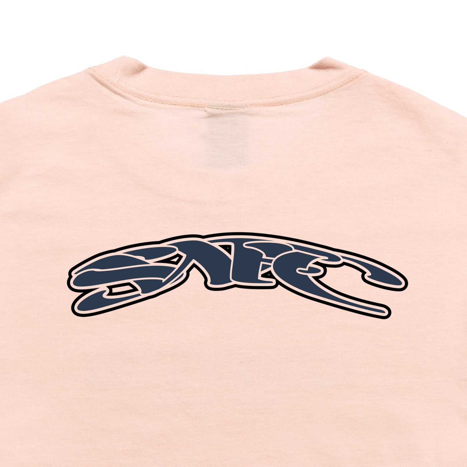 Chrystie NYC x Soho Warriors - SWFC Twisted logo T-Shirt / Light Pink