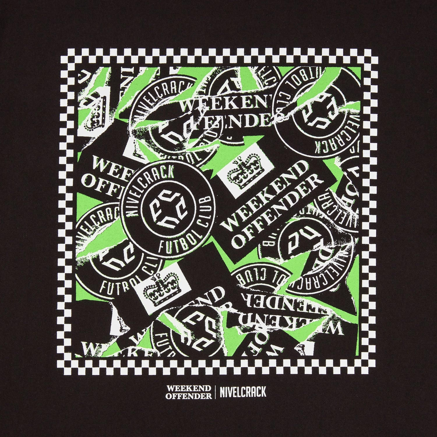 Nivelcrack x Weekend Offender Tee - Black