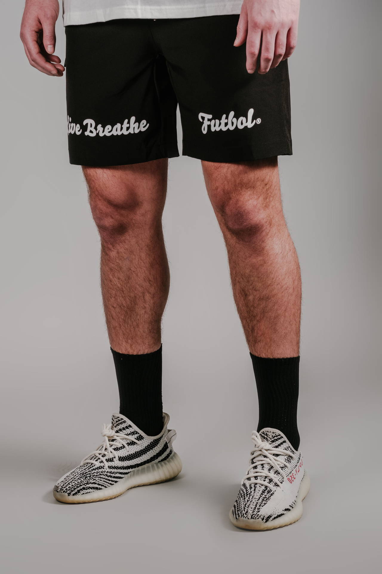 Live Breathe Futbol Maestro Shorts(Turbo) - Black