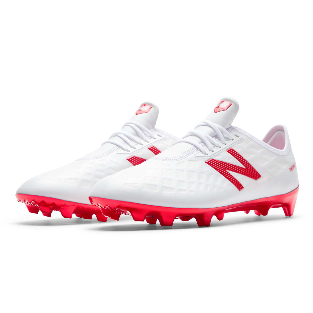 New Balance Furon 4.0 Pro Fg WIDE Soccer Boots White Flame