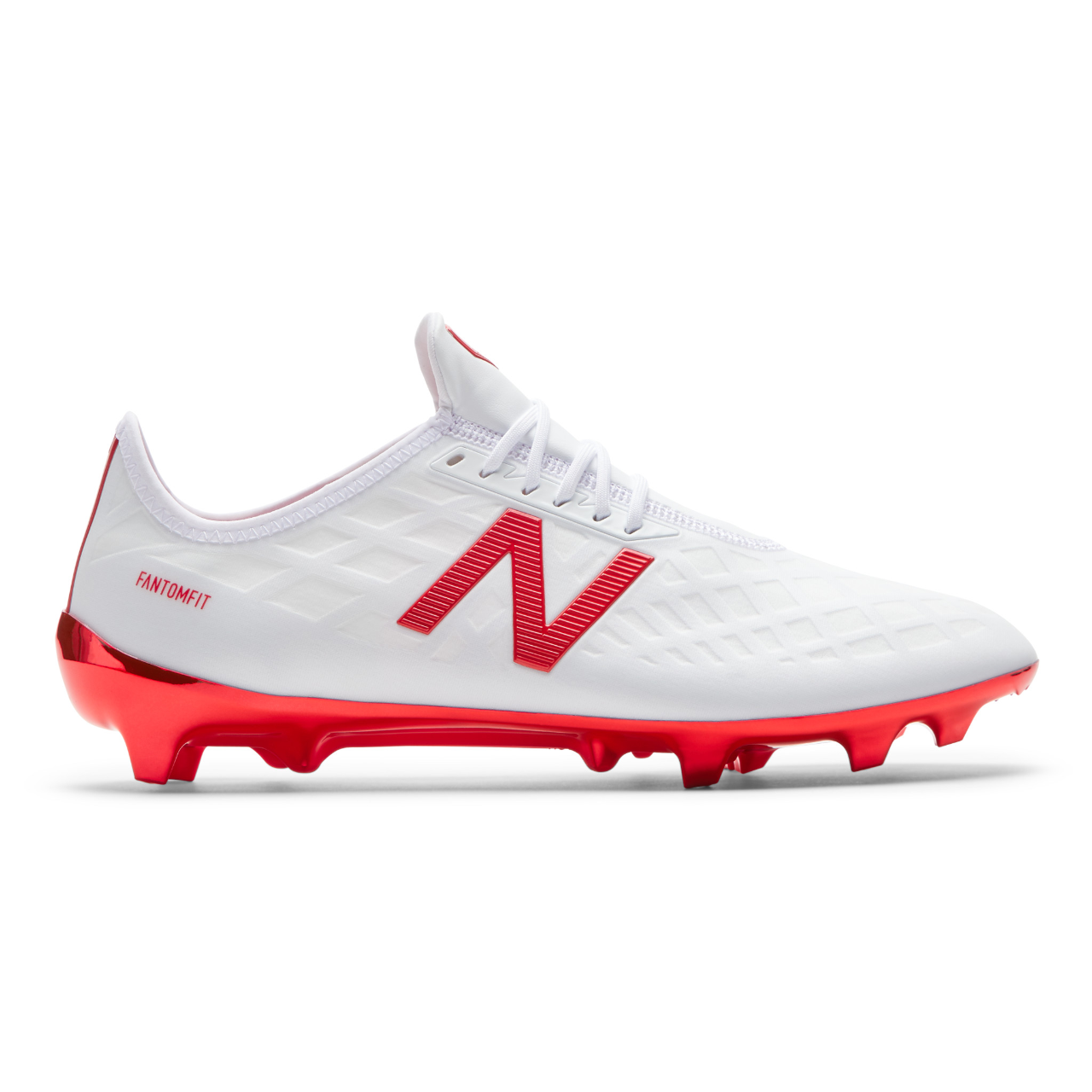 New Balance Furon 4.0 Pro Fg (WIDE) Soccer Boots - White/Flame