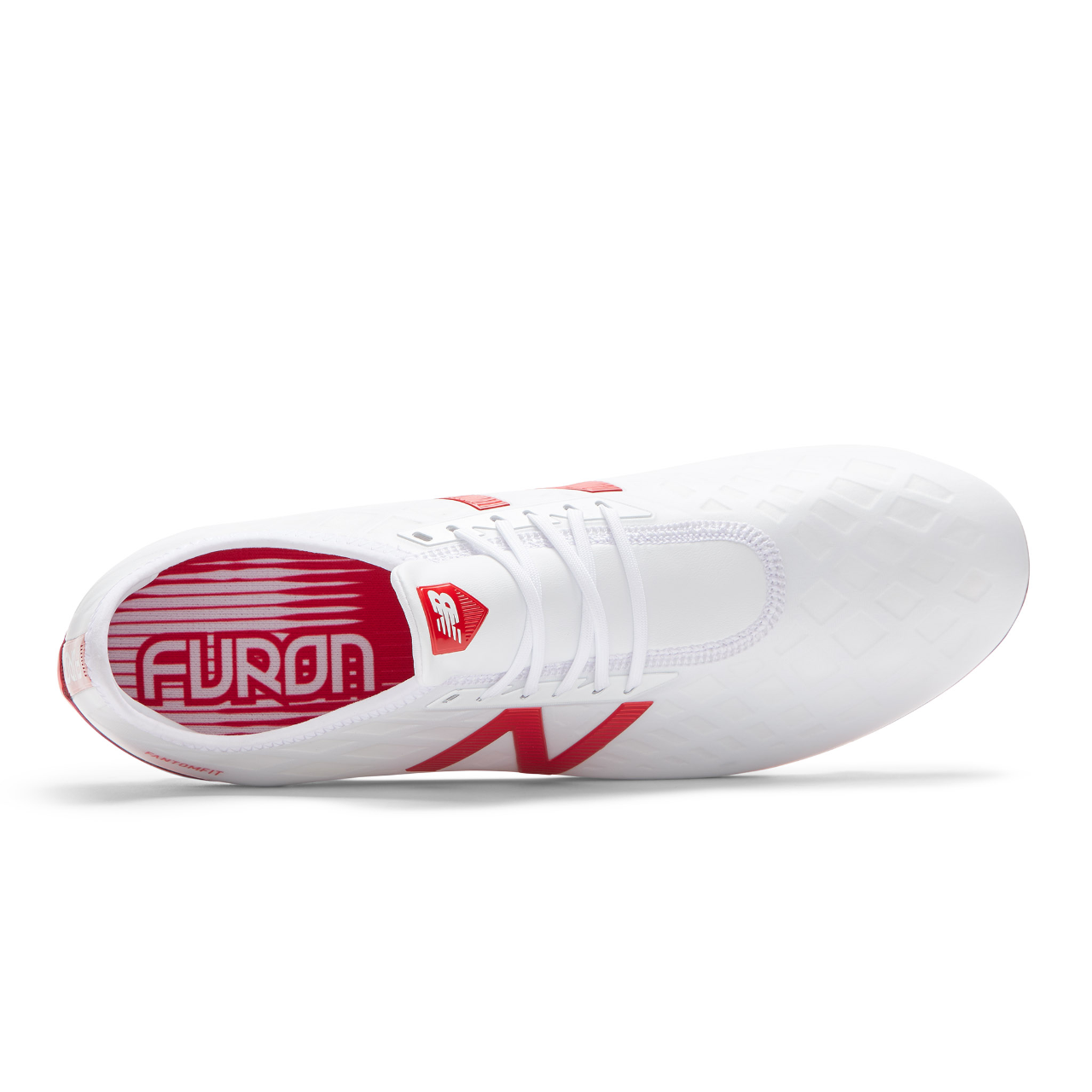 New Balance Furon 4.0 Pro Fg (WIDE) Soccer Boots - White/Flame