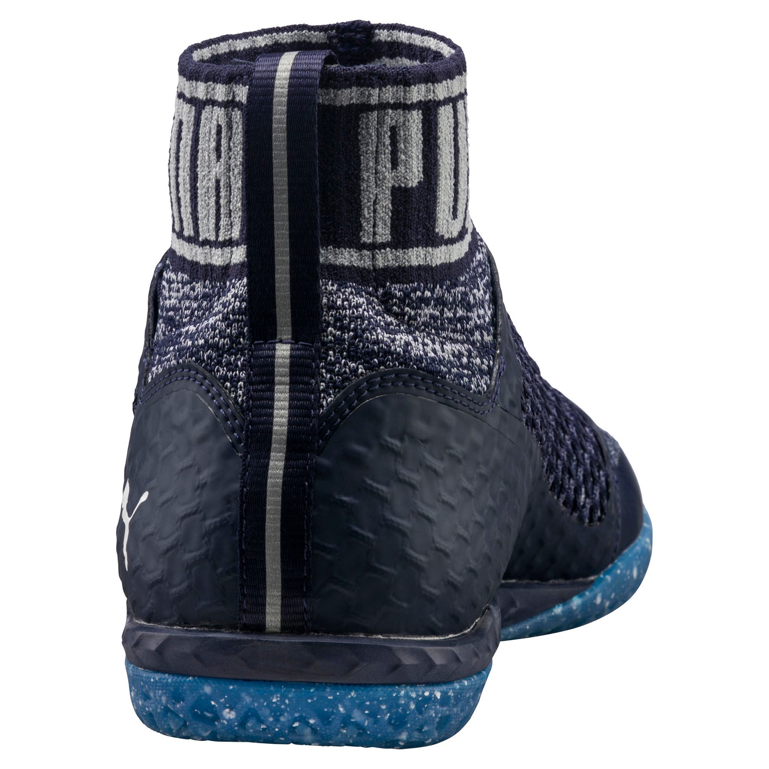 PUMA 365 evoKNIT NETFIT CT Indoor Soccer Shoes - Peacoat-Quarry-White - The Village Soccer Shop