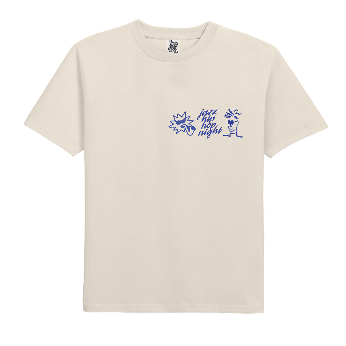 555-Soul Ludlow Throw SS Tee - Beige