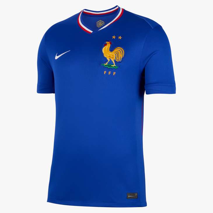 Nike France 2024/25 Home Mens Stadium Jersey