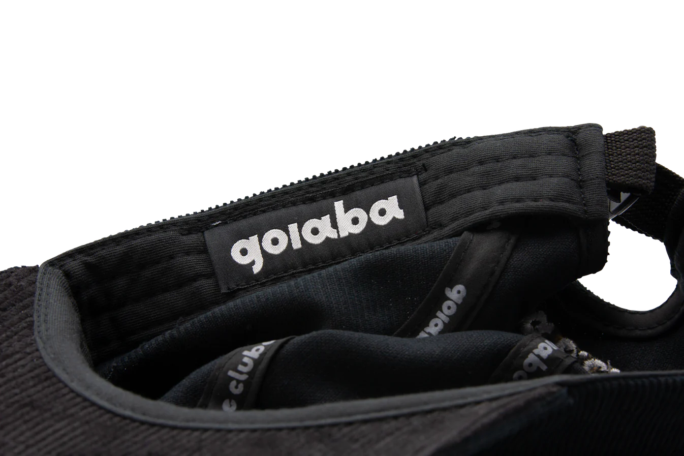 Goiaba E.C. - Campo 5-Panel Corduroy Hat - Black