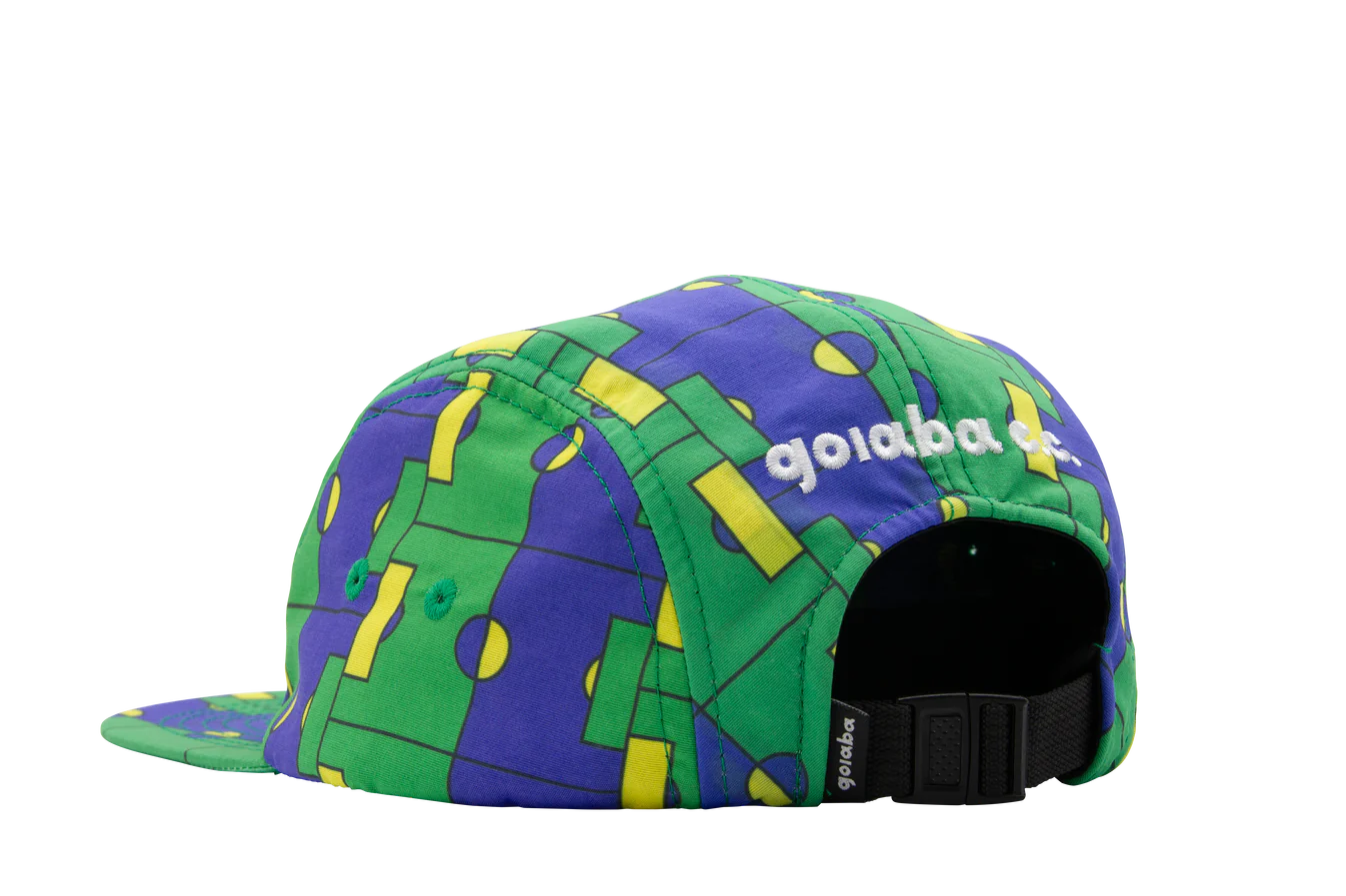 Goiaba E.C. - Campo 5-Panel Nylon Hat - Brazil Print