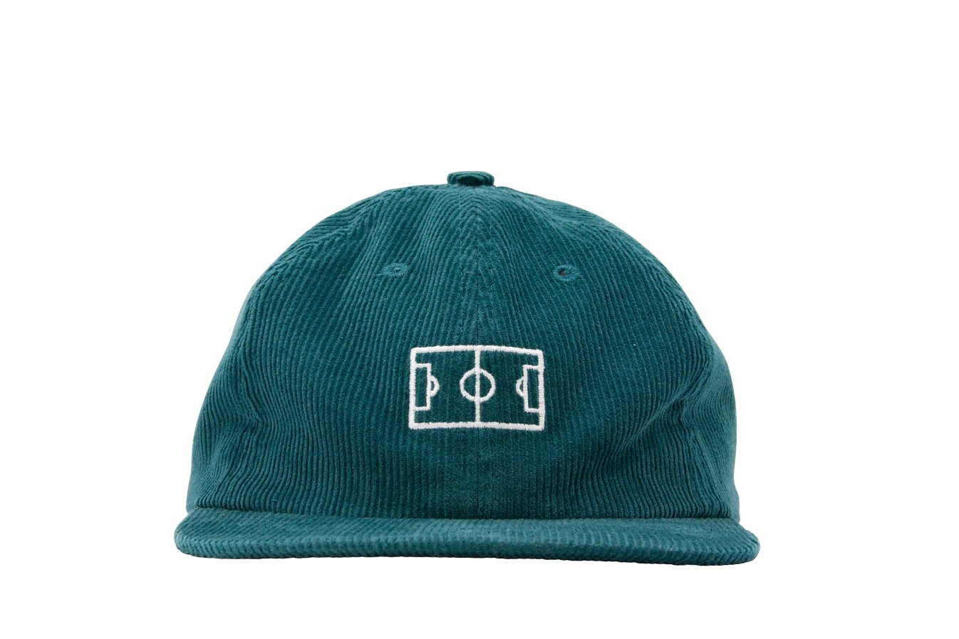 Goiaba E.C. - Campo 6-Panel Corduroy Hat - Bottle Green