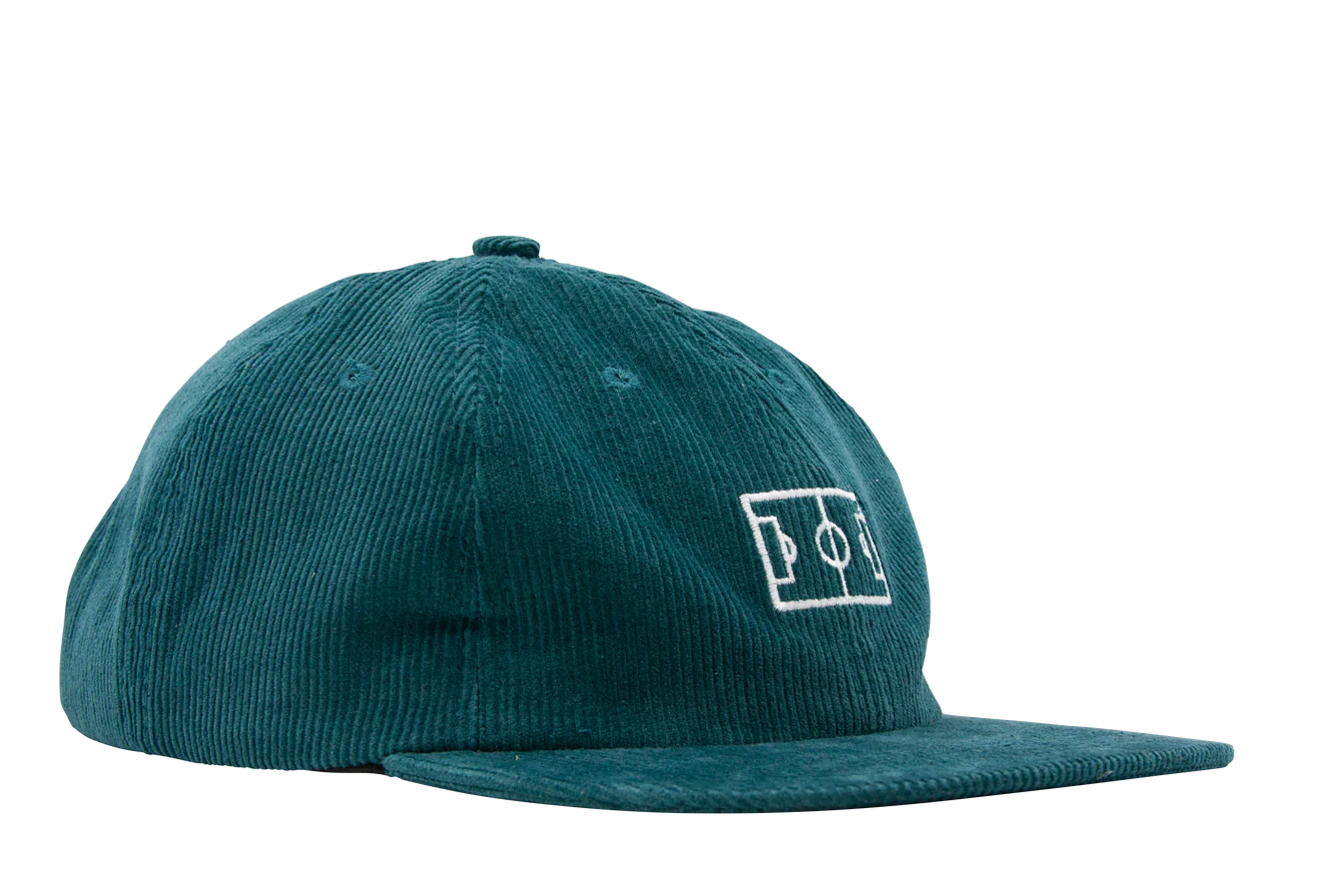 Goiaba E.C. - Campo 6-Panel Corduroy Hat - Bottle Green