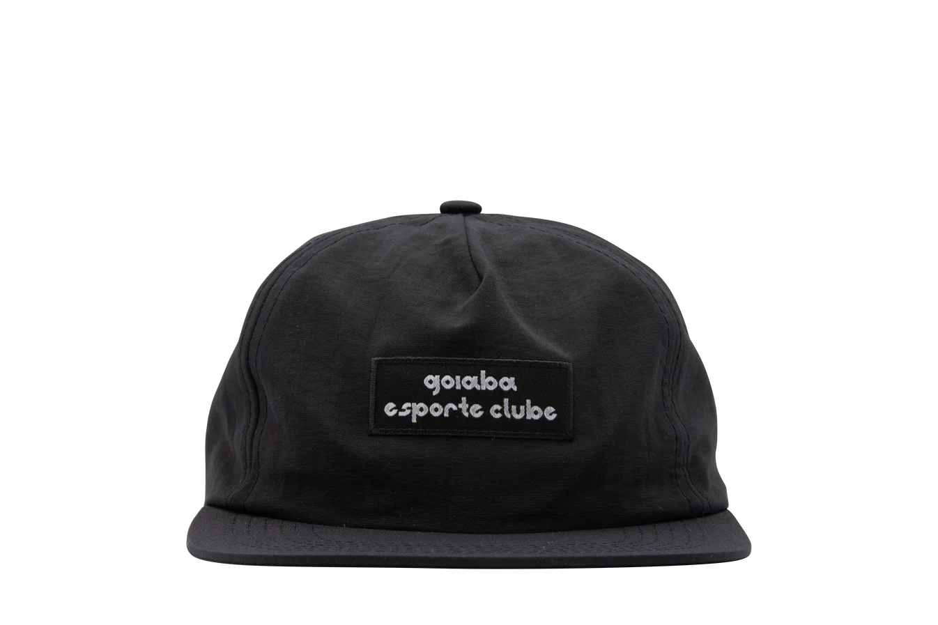 Goiaba E.C. - Pinched Front Nylon Hat - Black