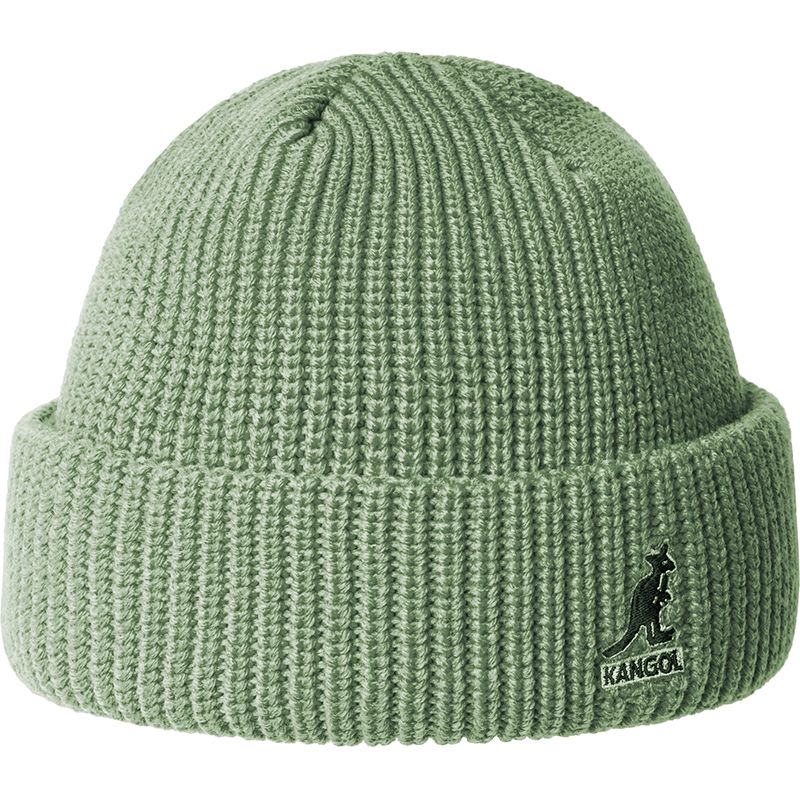 Kangol Cardinal 2-Way Beanie Hat - Oil Green