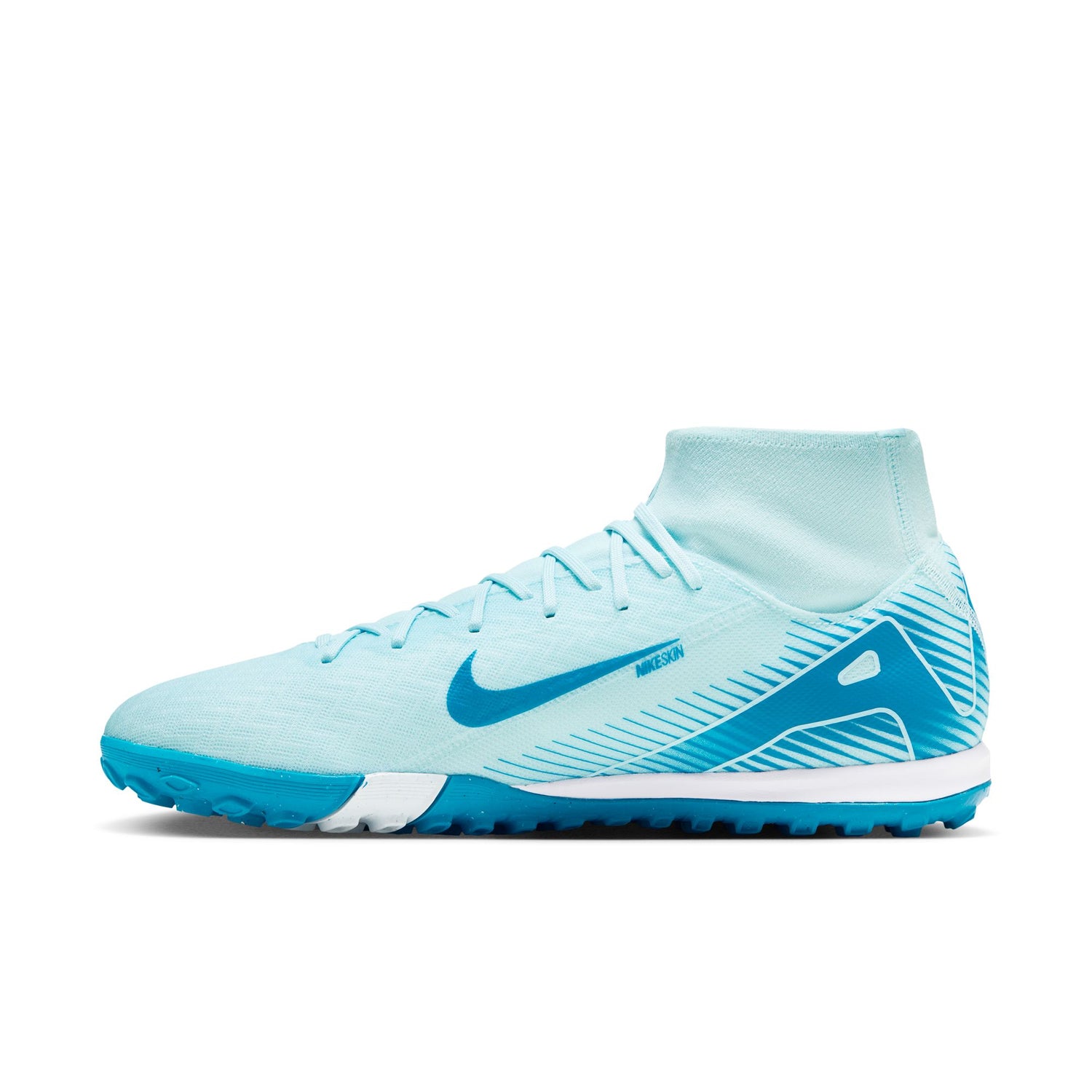 Nike Mercurial Superfly 10 Academy TF Turf Soccer Shoes - Glacier Blue/Blue Orbit