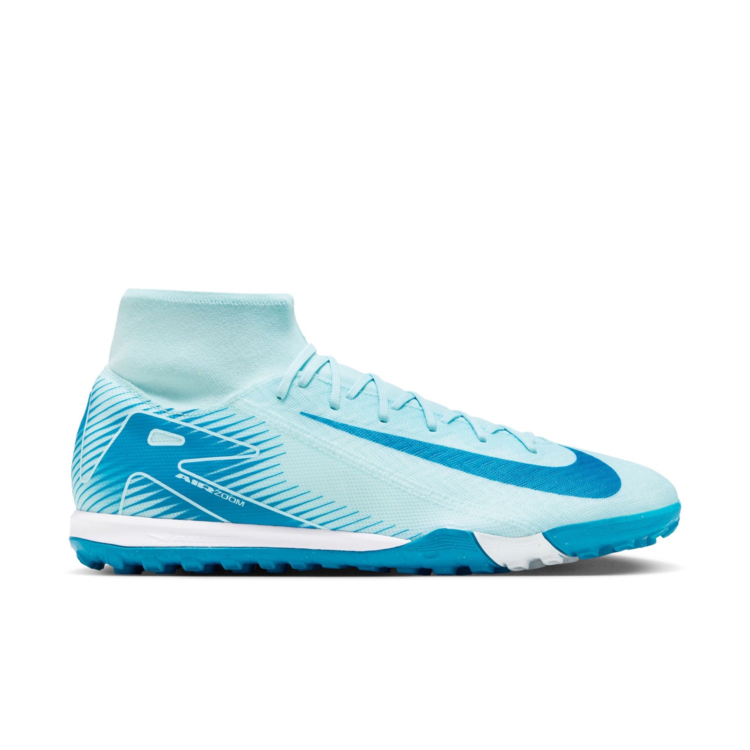 Nike Mercurial Superfly 10 Academy TF Turf Soccer Shoes - Glacier Blue/Blue Orbit