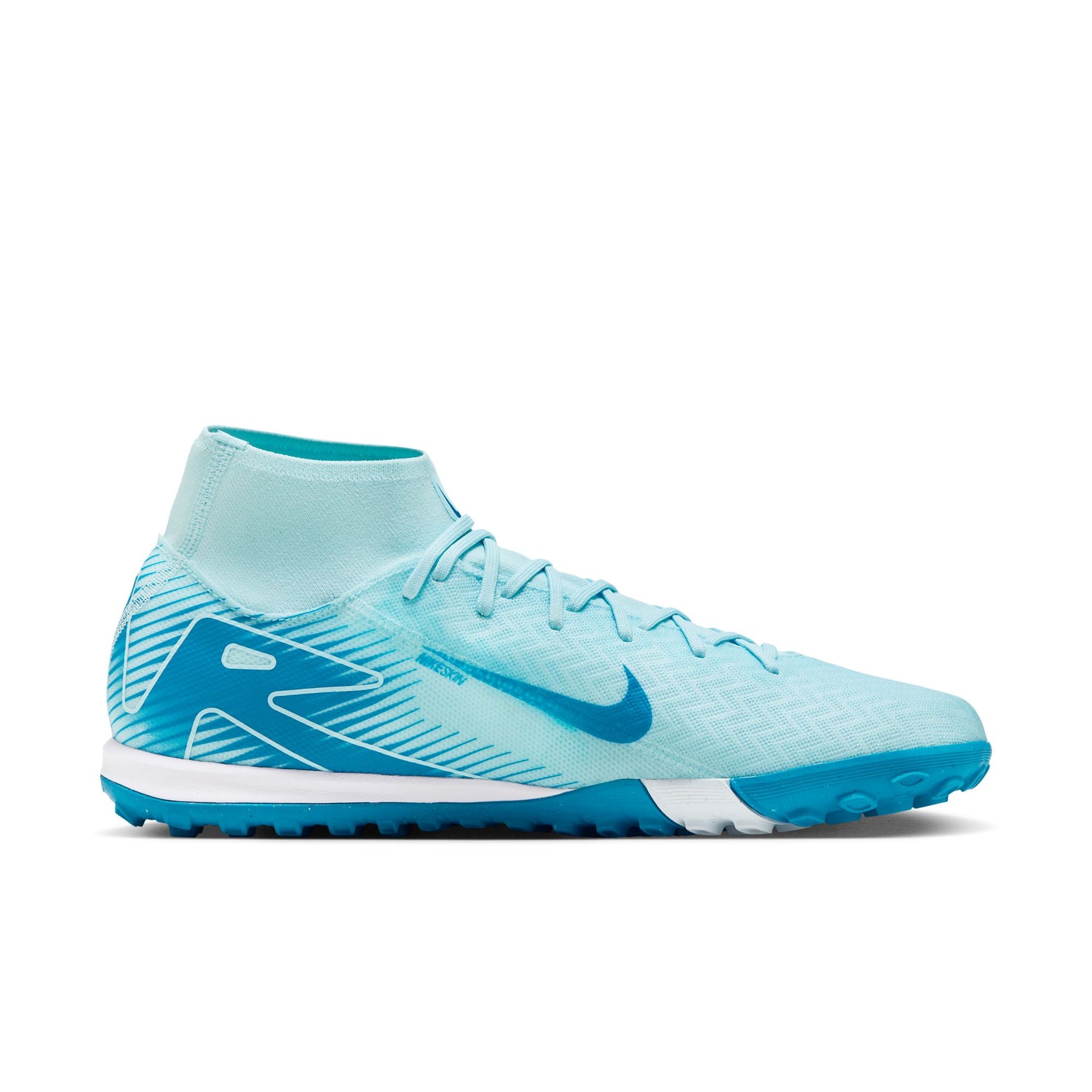Nike Mercurial Superfly 10 Academy TF Turf Soccer Shoes - Glacier Blue/Blue Orbit