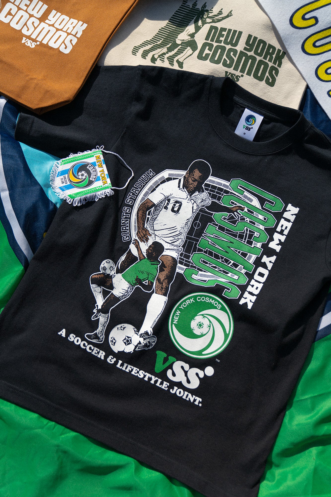 VSS x New York Cosmos  Pelé Retro Champions T-shirt